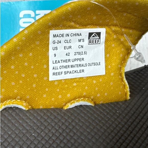 Reef Spackler 19th Hole Brown Flip Flops Sandals With Bottle Opener Mens Size 9 - Picture 10 of 10